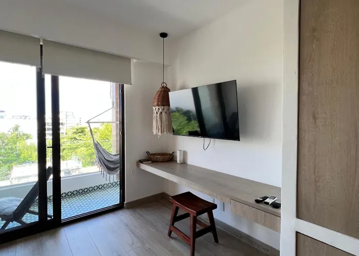 Boho Con Roof Pool Y Vista Al Mar Apartamento